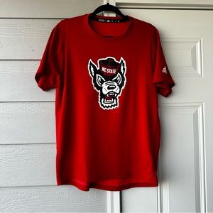 Adidas NC State logo Practice Shirt